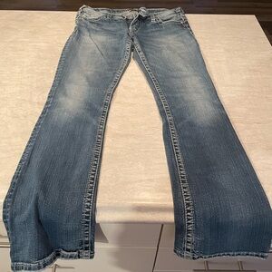 Silver Jeans Women's Blue Denim Jeans 31x33